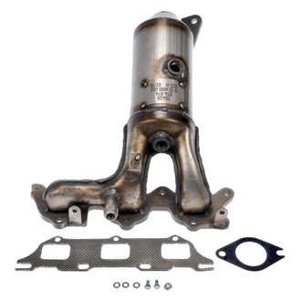 Dorman® - Stainless Steel Natural Exhaust Manifold with Integrated Catalytic Converter
