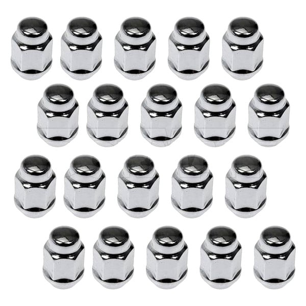 Dorman® 711-265 - Chrome Cone Seat Acorn Bulge Lug Nuts