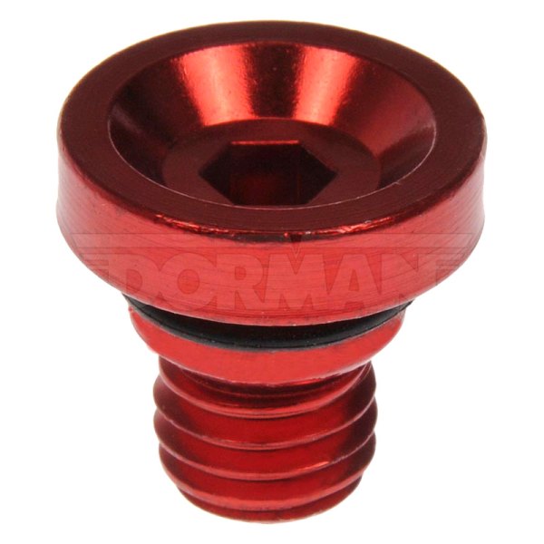 Dorman® - Red Racing Style Lug Nut Caps