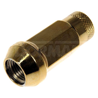 Dorman® - Gold Cone Seat Acorn Bulge Open End Lug Nuts