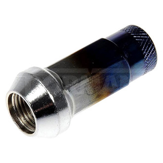 Dorman® - Ti-Blue Chrome Cone Seat Acorn Bulge Open End Lug Nuts