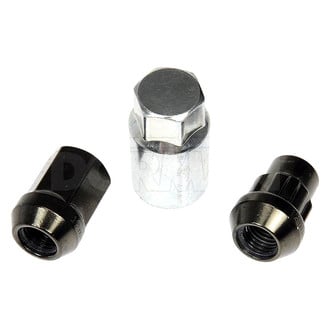 Dorman® - Hyper Black Chrome Cone Seat Acorn Lug Wheel Installation Kit