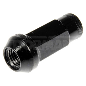 Dorman® - Black Cone Seat Duplex Acorn Open End Lug Nuts