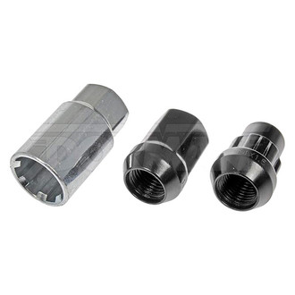 Dorman® - Black Cone Seat Acorn Lug Wheel Installation Kit