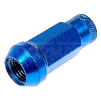 Dorman® - Blue Cone Seat Acorn Bulge Open End Lug Nuts