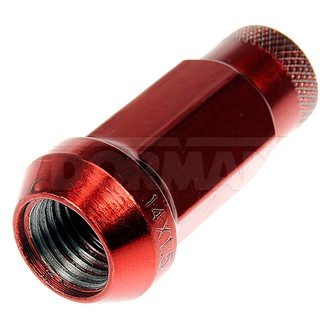 Dorman® - Red Cone Seat Acorn Bulge Open End Lug Nuts