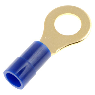 Dorman® - 1/4" 16/14 Gauge Blue Audio Ring Terminals