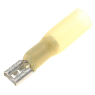 Dorman® - 0.250" 12/10 Gauge Yellow Female Quick Disconnect Connectors