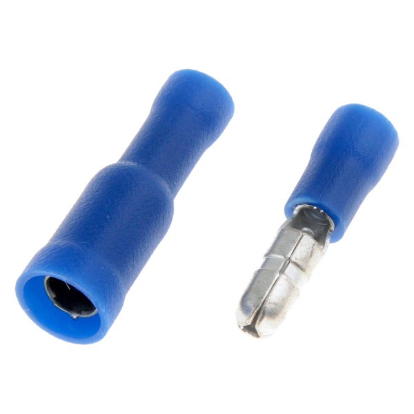 Dorman® - 0.157" 16/14 Gauge Blue Male/Female Bullet Connectors