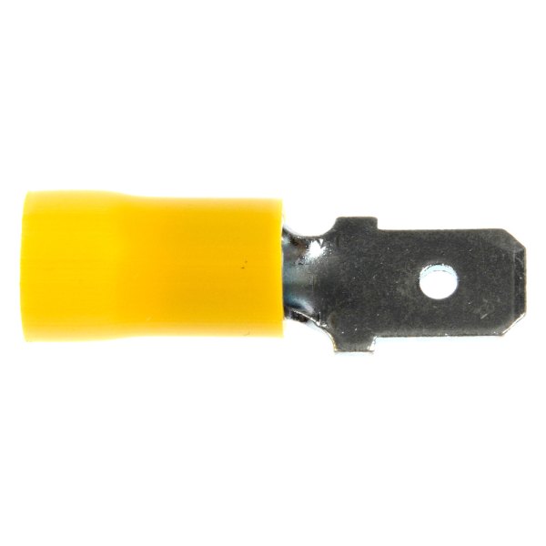 Dorman® - 0.250" 12/10 Gauge Yellow Male Quick Disconnect Connectors