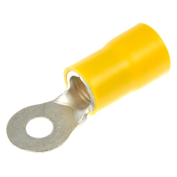 Dorman® - 4 Gauge 5/16" Yellow Ring Terminals (2 Per Pack)