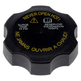 Dorman® - Matte Black Engine Coolant Recovery Tank Cap