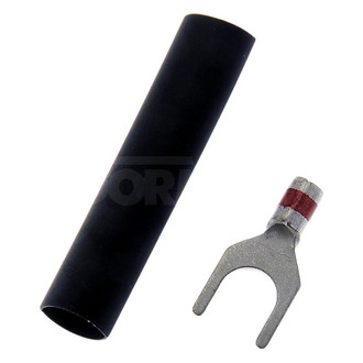 Dorman® - 0.3" 22/18 Gauge Black/Silver Spade Terminals