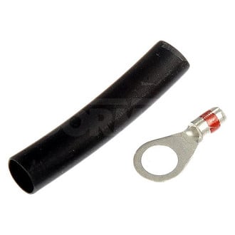 Dorman® - 0.26" 22/18 Gauge Black/Silver Ring Terminals