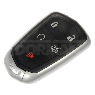 Dorman® - 4-Button Black Replacement Keyless Entry Remote Transmitter Case with Panic Button