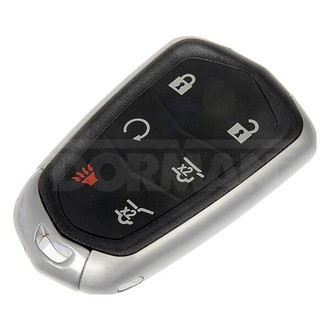 Dorman® - 5-Button Black Replacement Keyless Entry Remote Transmitter Case with Panic Button