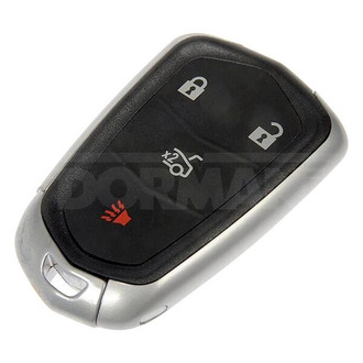 Dorman® - 3-Button Black Replacement Keyless Entry Remote Transmitter Case with Panic Button