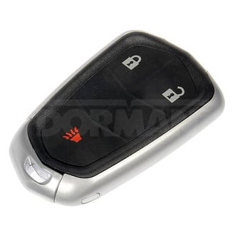 Dorman® - 2-Button Black Replacement Keyless Entry Remote Transmitter Case with Panic Button