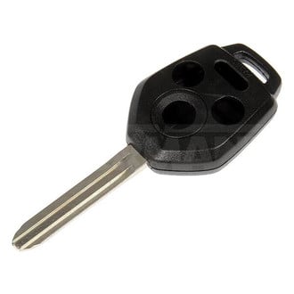 Dorman® - 3-Button Black Replacement Keyless Entry Remote Transmitter Case with Panic Button