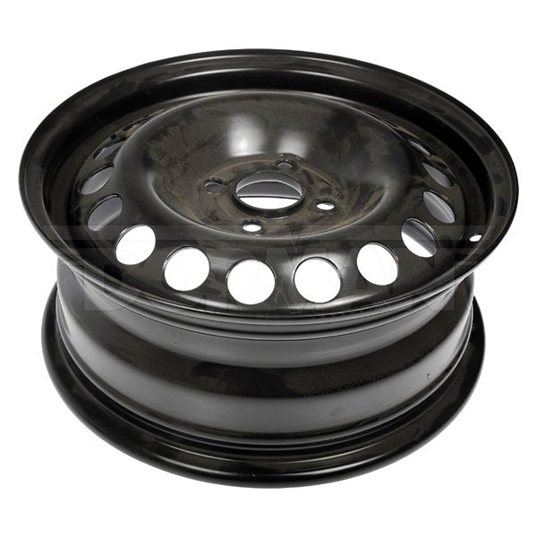 Dorman® - 15 x 6 12-Hole Black Steel Factory Wheel