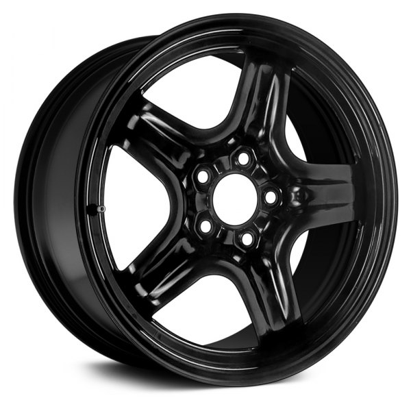Dorman® - 17" 5 Spokes Black Steel Wheel