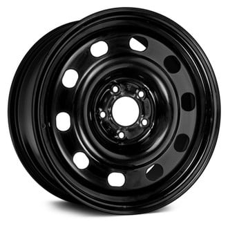 Dorman® - 10-Hole Black 17x7.5 Steel Factory Wheel