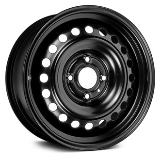 Dorman® - 16-Hole Black 16x6.5 Steel Factory Wheel