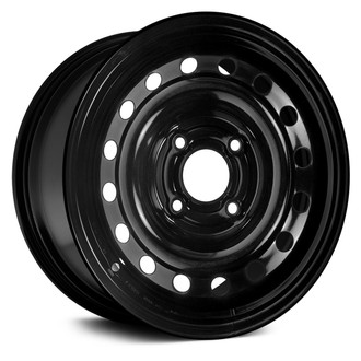 Dorman® - 16-Hole Black 15x5.5 Steel Factory Wheel
