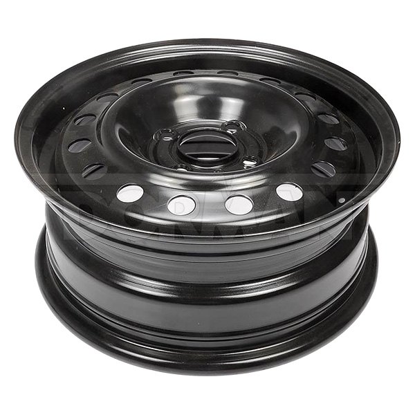 Dorman® - 15 x 6 16-Hole Black Steel Factory Wheel