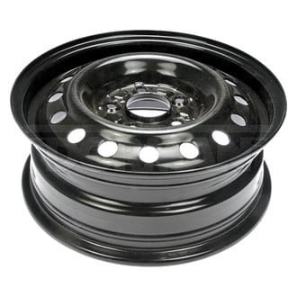 Dorman® - 16-Hole Black 15x5.5 Steel Factory Wheel