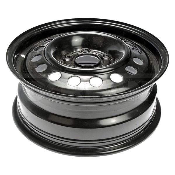 Dorman® - 15 x 6 16-Hole Black Steel Factory Wheel