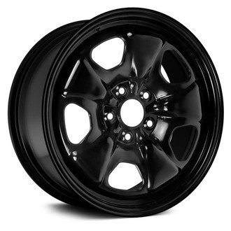 Dorman® - 5-Hole Black 18x7.5 Steel Factory Wheel