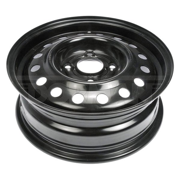Dorman® - 15 x 5.5 17-Hole Black Steel Factory Wheel