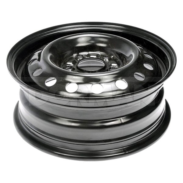 Dorman® - 15 x 5.5 16-Hole Black Steel Factory Wheel