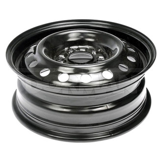 Dorman® - 16-Hole Black 15x5.5 Steel Factory Wheel