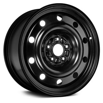 Dorman® - 10-Hole Black 17x7.5 Steel Factory Wheel