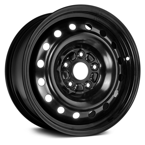 Dorman® 939-242 - Black 16x6.5 Steel Factory Wheel