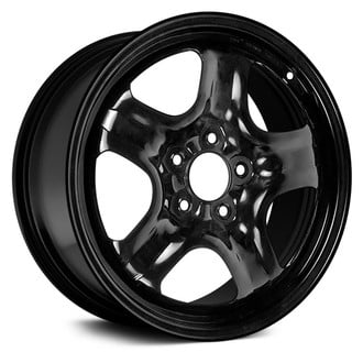 Dorman® - Black 17x6.5 Steel Factory Wheel