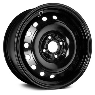 Dorman® - Black 15x6 Steel Factory Wheel