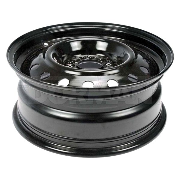 Dorman® - 16 x 6.5 16-Hole Black Steel Factory Wheel
