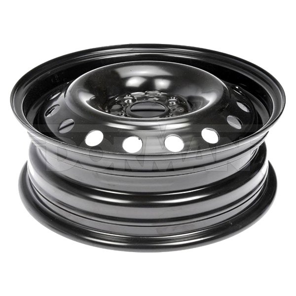Dorman® - 15 x 5 16-Hole Black Steel Factory Wheel