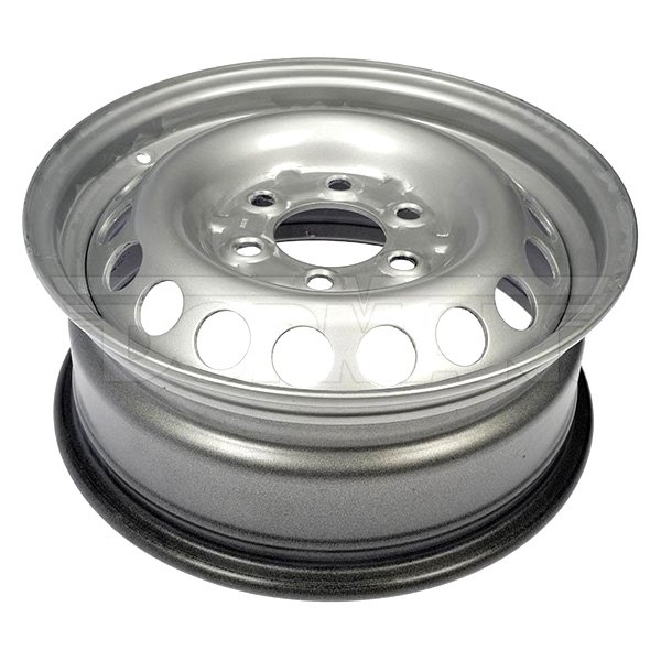 Dorman® - 16 x 6.5 18-Hole Silver Steel Factory Wheel