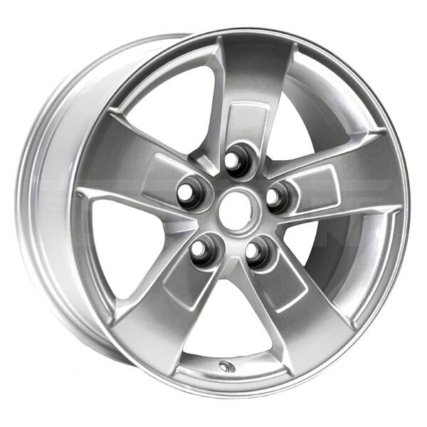 Dorman® 939-611 - 5-Spoke Light Gray 16x7.5 Alloy Wheel