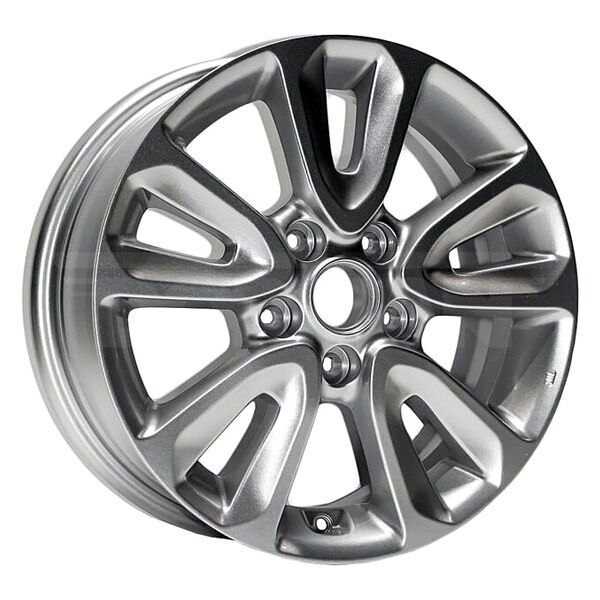 Dorman® - 16 x 6.5 5 V-Spoke Silver Alloy Factory Wheel