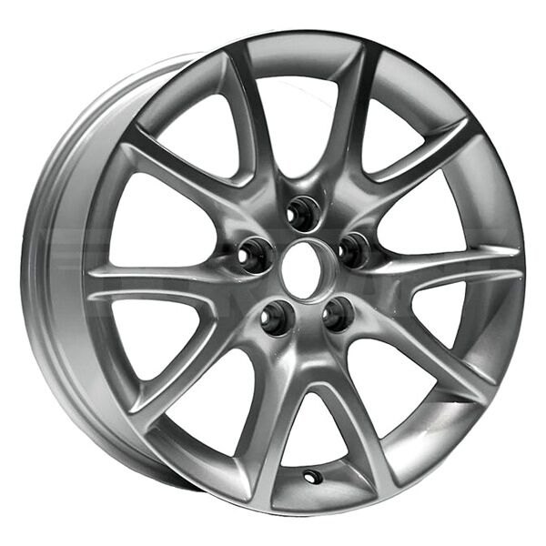 Dorman® - 17 x 7.5 5 V-Spoke Silver Alloy Factory Wheel