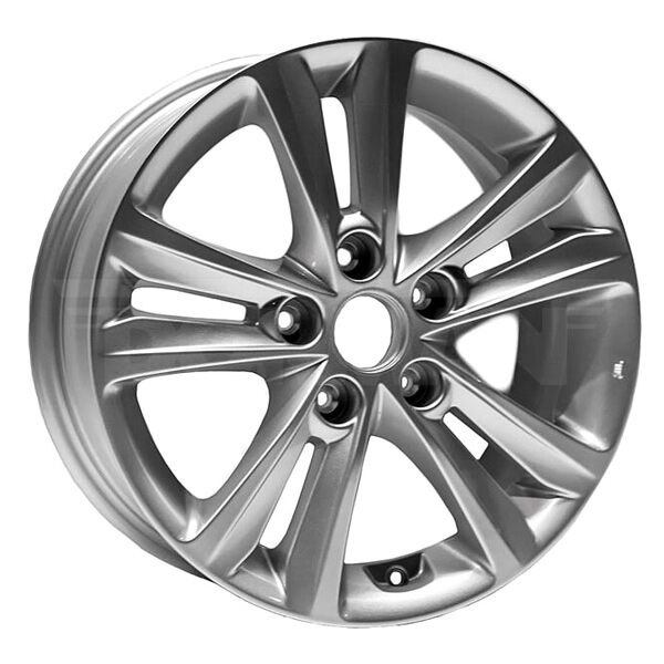Dorman® - 16 x 6.5 Double 5-Spoke Silver Alloy Factory Wheel