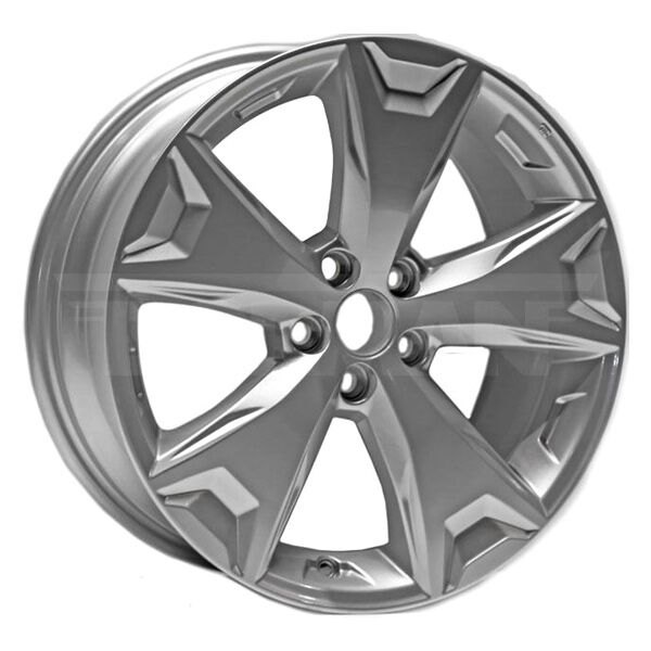 Dorman® - 17 x 7 5-Spoke Silver Alloy Factory Wheel