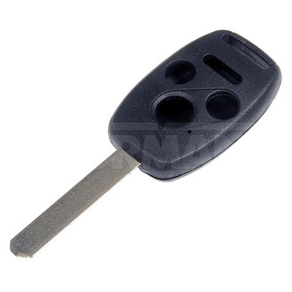 Dorman® - 3-Button Black Replacement Keyless Entry Remote Transmitter Case with Panic Button