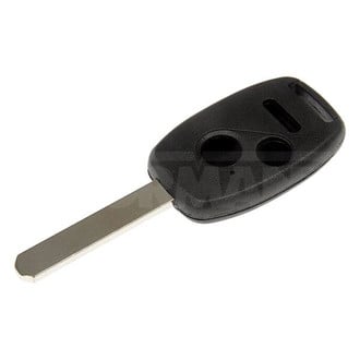 Dorman® - 2-Button Black Replacement Keyless Entry Remote Transmitter Case with Panic Button