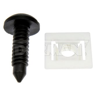 Dorman® - White License Plate Fasteners